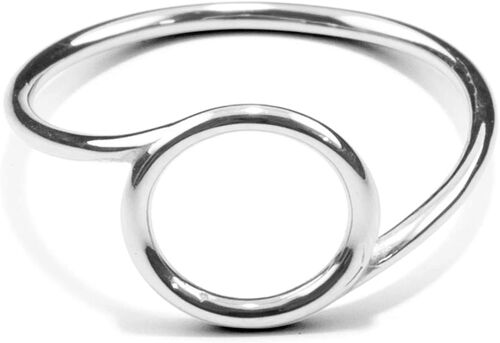 Ring SPIRAL, Gold 585 oder Silber 925, Größe 50-56, Handmade in Germany, JRJ - Silber - 55 (17.5) - 925 Sterling Silver