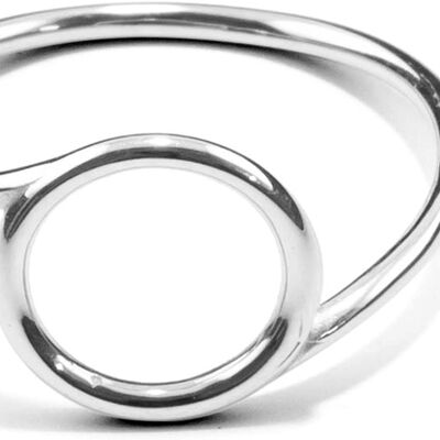 Ring SPIRAL, Gold 585 oder Silber 925, Größe 50-56, Handgefertigt in Deutschland, JRJ - Silber - 52 (16,6) - 925 Sterling Silber