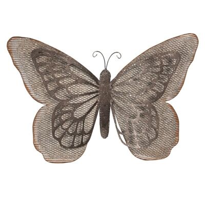 Wanddecoratie vlinder 55x8x35 cm 1