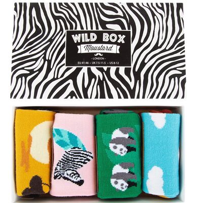 Wild Life Socks Box