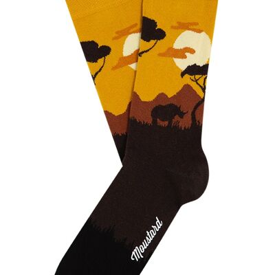 Giraffe & Rhino Socks