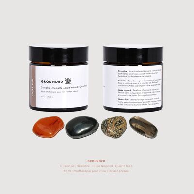Intention lithotherapy kit - Grounded