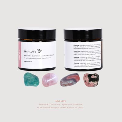 Intention lithotherapy kit - SELF LOVE