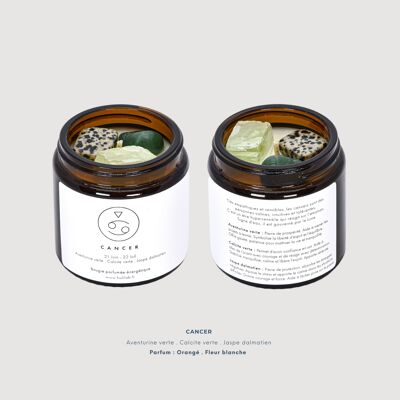 Cancer - Scented vegan astrological energy candle