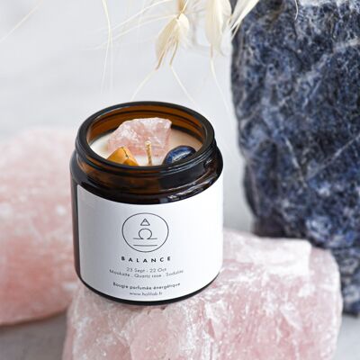 Libra - Scented vegan astrological energy candle