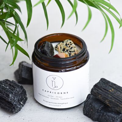Capricorn - Scented vegan astrological energy candle