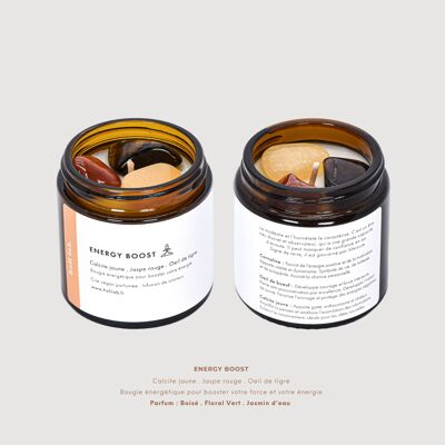 Energy boost - Intention scented vegan energy candle