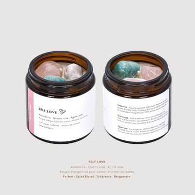 Self Love - Scented vegan energy candle