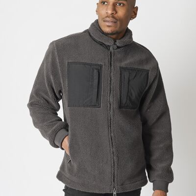 bi-material men's jacket tx719-4