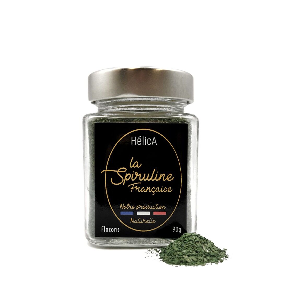 Spirulina cultivada en Francia en copos 90g