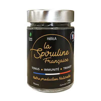 Spirulina grown in France in flakes 180g