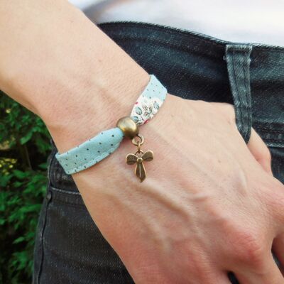 Midinette Blue Floral Bracelet