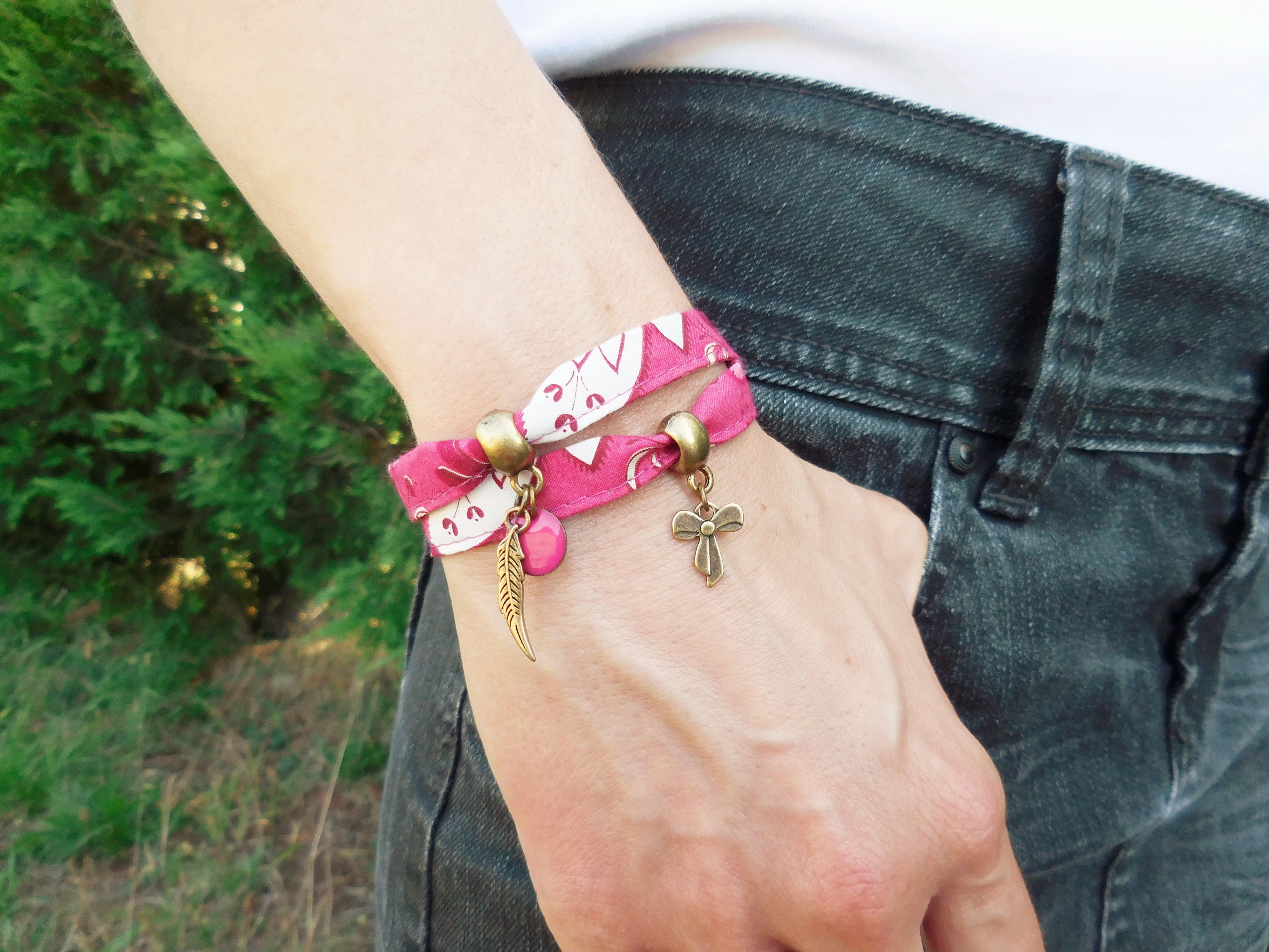 Longo Maï Fuschia Bracelet