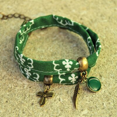 Bracciale Longo Maï Verde