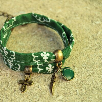 Bracelet Longo Maï Vert