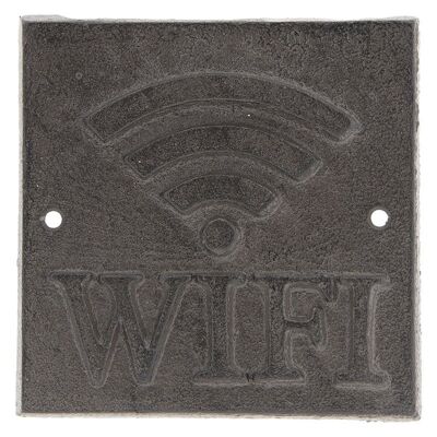 Tekstbord WIFI 13x13x1 cm 1