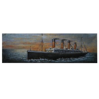 Wanddecoratie Titanic 180x6x56 cm 1