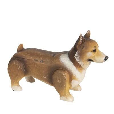 Decoratie hond welsh corgi pembroke 34x11x22 cm 1