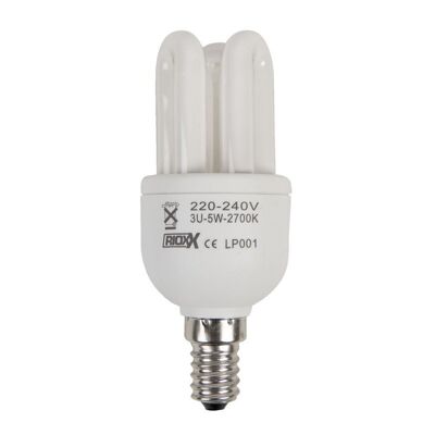 Spaarlamp compact 5 Watt E14 1