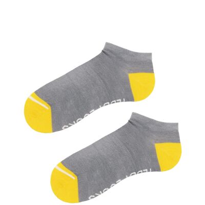 Recycelte graue Socken – 2er-Pack