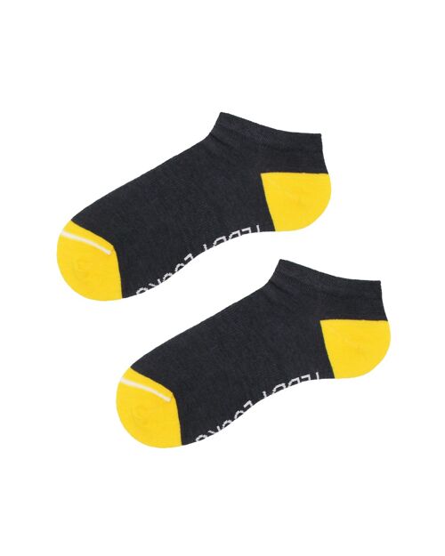 Recycled Charcoal Low Socks - 2 Pack