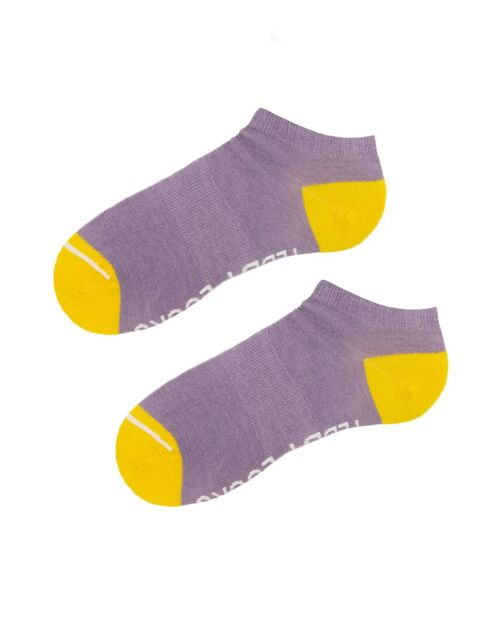 Recycled Lilac Low Socks - 2 Pack