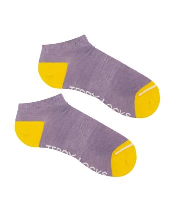 Chaussettes basses lilas recyclées - paquet de 2 3