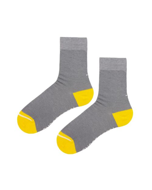 Recycled Light Grey Crew Socks