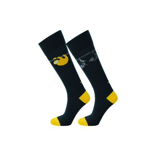 Sustainable Long Navy Socks - Land