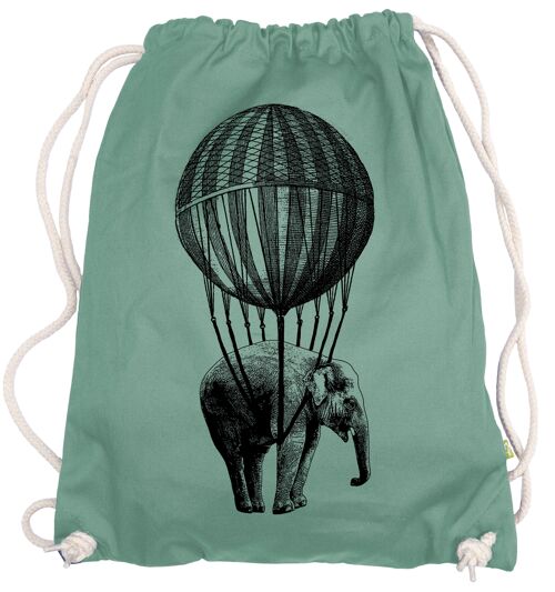 Big Ballon Elephant Turnbeutel Rucksack Elefant