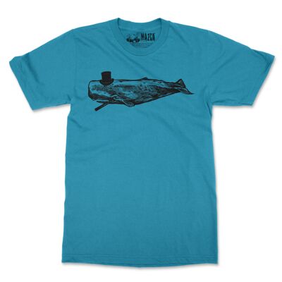 Whale Cigar - Men's M-Fit T-Shirt