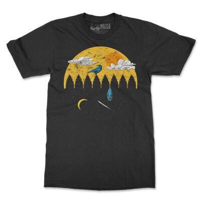 Sun Bird - Camiseta ajustada para hombre