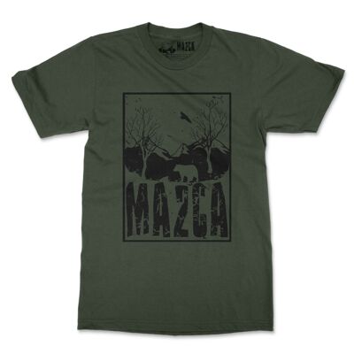 Ma2ca Forrest - Camiseta ajustada para hombre