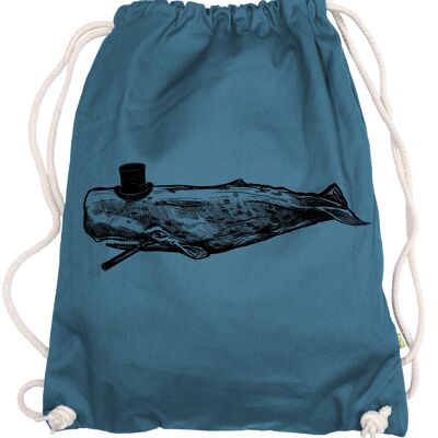 Mr. Whale Wal Wale Cigar Gym Bag Backpack