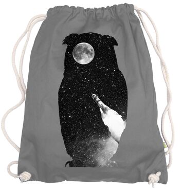 Owlmoon hibou hiboux lune fusée sac de sport sac à dos