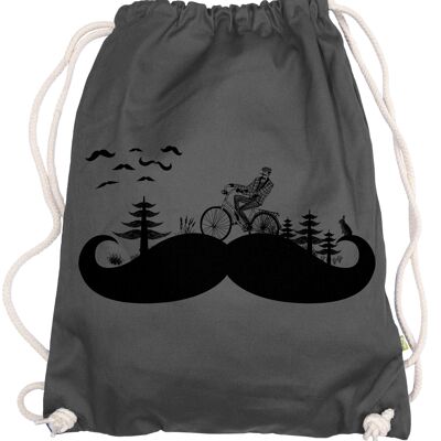 Mustacheland Mustache Mustache Beard Gym Bag Backpack