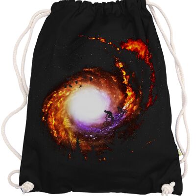 Galaxy Biker Bikes Turnbeutel Rucksack