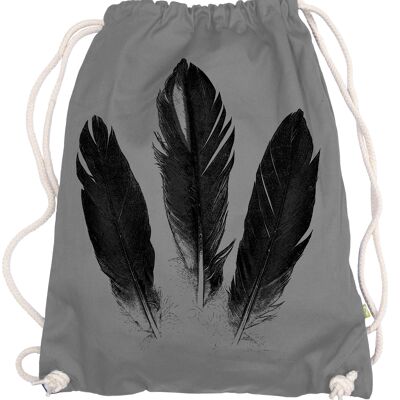 Feathers Feather feathers gym bag backpack