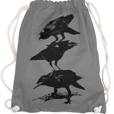 Crows crows gym bag backpack bird birds