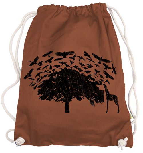 Birds of Tree Vögel Turnbeutel Rucksack