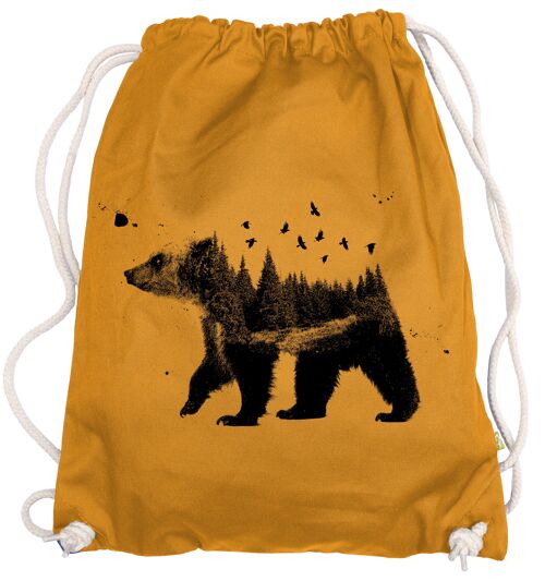 Bear Wood Turnbeutel Rucksack