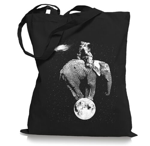 Space Elephant - Stoffbeutel Tasche