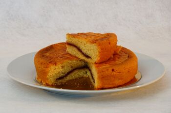 Gâteau breton framboise