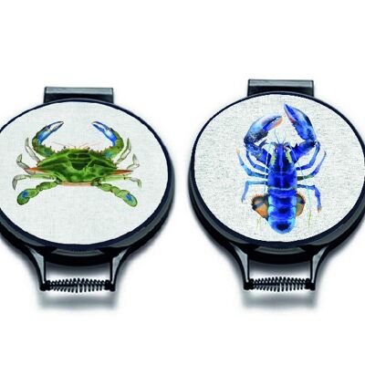Crab and Lobster Hob Covers (Set of two)