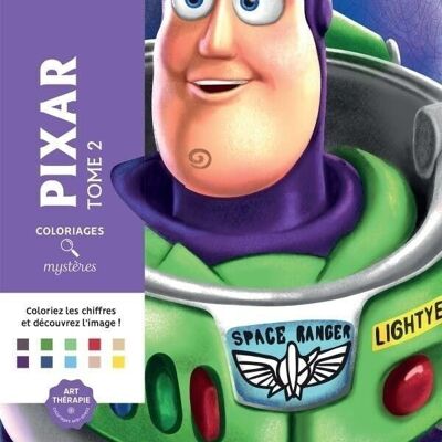 COLORING BOOK - COLORING mysteries Pixar Volume 2