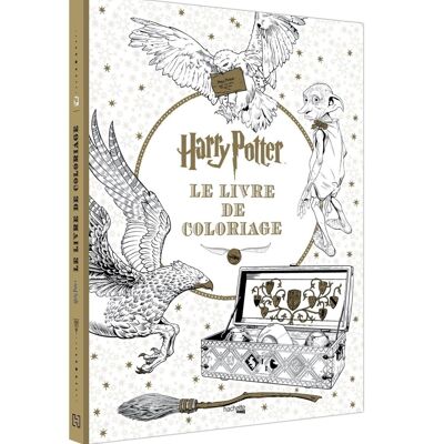 LIVRE DE COLORIAGE - Harry potter - le livre officiel