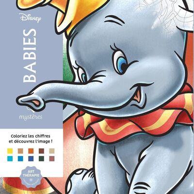 LIBRO PARA COLOREAR - Misterios para colorear Disney Bebés