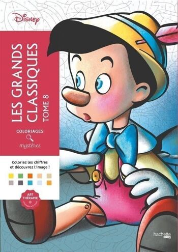 LIVRE DE COLORIAGE - Les Grands Classiques Disney Tome 8