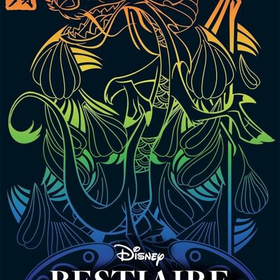 LIBRO PARA COLOREAR - Tarjetas Rasca y Gana Bestiario de Disney