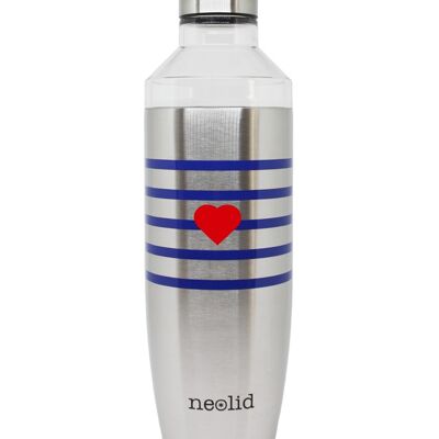 The insulated BOTTLE made in France 750ml BIG LOVE MARINE